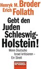 Buchcover Gebt den Juden Schleswig-Holstein!