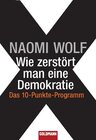 Buchcover Wie zerstört man eine Demokratie