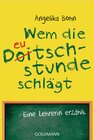 Buchcover Wem die Deutschstunde schlägt