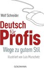 Buchcover Deutsch für Profis
