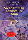 Buchcover So spart man Lohnsteuer 2000