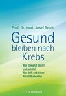 Buchcover Gesund bleiben nach Krebs
