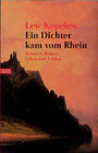 Buchcover Ein Dichter kam vom Rhein