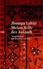 Buchcover Melancholie der Ankunft