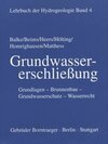 Buchcover Lehrbuch der Hydrogeologie / Grundwassererschliessung