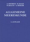 Buchcover Allgemeine Meereskunde