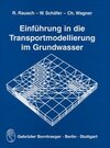 Buchcover Einführung in die Transportmodellierung im Grundwasser