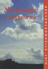 Buchcover Meteorologie in Stichworten