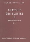 Buchcover Handbuch der Pflanzenanatomie. Encyclopedia of plant anatomy. Traité d'anatomie végétale / Anatomie des Blattes. II: Bla