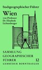 Buchcover Stadtgeographischer Führer Wien