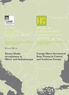 Buchcover Wiener Direktinvestitionen in Mittel- und Südosteuropa - Foreign Direct Investment from Vienna in Central and Southeast 