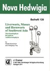 Buchcover Liverworts, Mosses and Hornworts of Southwest Asia (Marchantiophyta, Bryophyta, Anthocerotophyta)