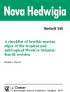 Buchcover A checklist of benthic marine algae of the tropical and subtropical Western Atlantic: fourth revision