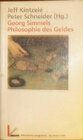 Buchcover Georg Simmels Philosophie des Geldes