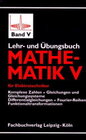 Buchcover Lehr- und Übungsbuch Mathematik