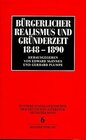 Buchcover Sozialgeschichte der deutschen Literatur Band 6: Bürgerlicher Realismus und Gründerzeit 1848-1890