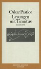 Buchcover Lesungen mit Tinnitus