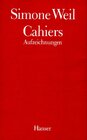 Buchcover Cahiers 1