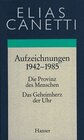 Buchcover Gesammelte Werke Band 4: Aufzeichnungen 1942-1985