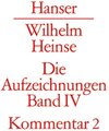 Buchcover Die Aufzeichnungen. Frankfurter Nachlass