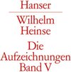 Buchcover Die Aufzeichnungen. Frankfurter Nachlass