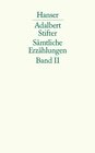 Buchcover Sämtliche Erzählungen nach den Erstdrucken in zwei Bänden