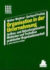 Buchcover Organisation in der Unternehmung