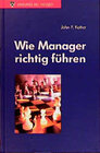 Buchcover Wie Manager richtig führen