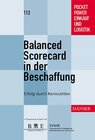 Buchcover Balanced Scorecard in der Beschaffung