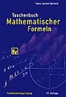 Buchcover Taschenbuch mathematischer Formeln