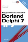 Buchcover Programmieren lernen in Borland Delphi 7