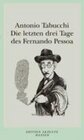 Buchcover Die letzten drei Tage des Fernando Pessoa