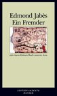 Buchcover Ein Fremder mit einem kleinen Buch unterm Arm