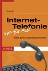 Buchcover Internet-Telefonie -- VoIP für Alle!