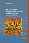 Buchcover Werkstoffkunde für Oberflächentechniker und Galvaniseure