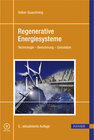 Buchcover Regenerative Energiesysteme