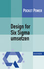 Buchcover Design for Six Sigma umsetzen