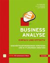 Buchcover Business-Analyse - einfach und effektiv