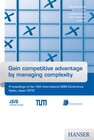 Buchcover Gain competitive advantage by managing complexity