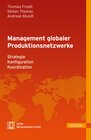 Buchcover Management globaler Produktionsnetzwerke
