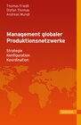 Buchcover Management globaler Produktionsnetzwerke