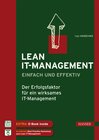 Buchcover Lean IT-Management – einfach und effektiv