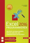 Buchcover Excel 2016 programmieren