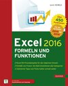 Buchcover Excel 2016 Formeln und Funktionen