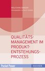 Buchcover Qualitätsmanagement in der Produkt- und Prozessentwicklung