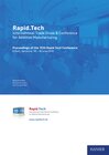 Buchcover Rapid.Tech – International Trade Show & Conference for Additive Manufacturing