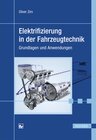Buchcover Elektrifizierung in der Fahrzeugtechnik