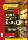 Buchcover Spiele entwickeln mit Unity 5