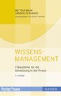 Buchcover Wissensmanagement