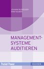 Buchcover Managementsysteme auditieren